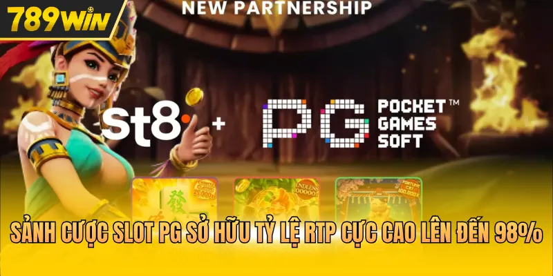 Sảnh cược slot PG sở hữu tỷ lệ RTP cực cao lên đến 98%